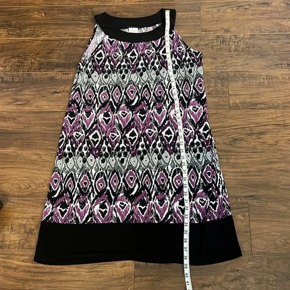 Tiana B. Print Spandex Blend Lightweight Dress, Sz. L. - Picture 7 of 9